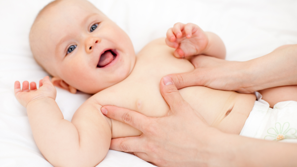 massage bébé